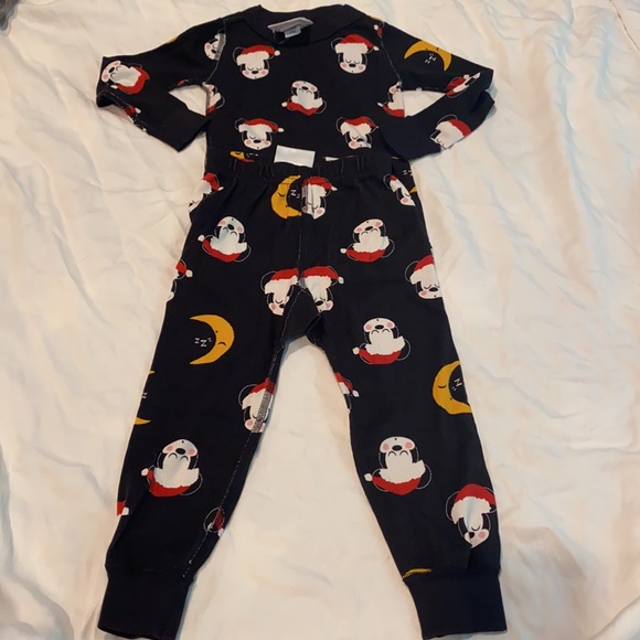 HANNA ANDERSSON MICKEY SANTA LONG JOHN - Picture 3 of 5